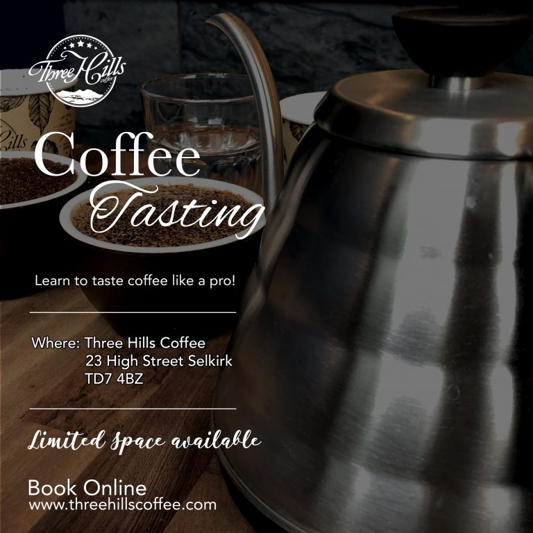 Coffee tasting evening 28 Nov Three Hills Coffee